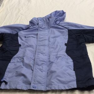 Kid’s Jacket Columbia Rugged Peak ski shell.